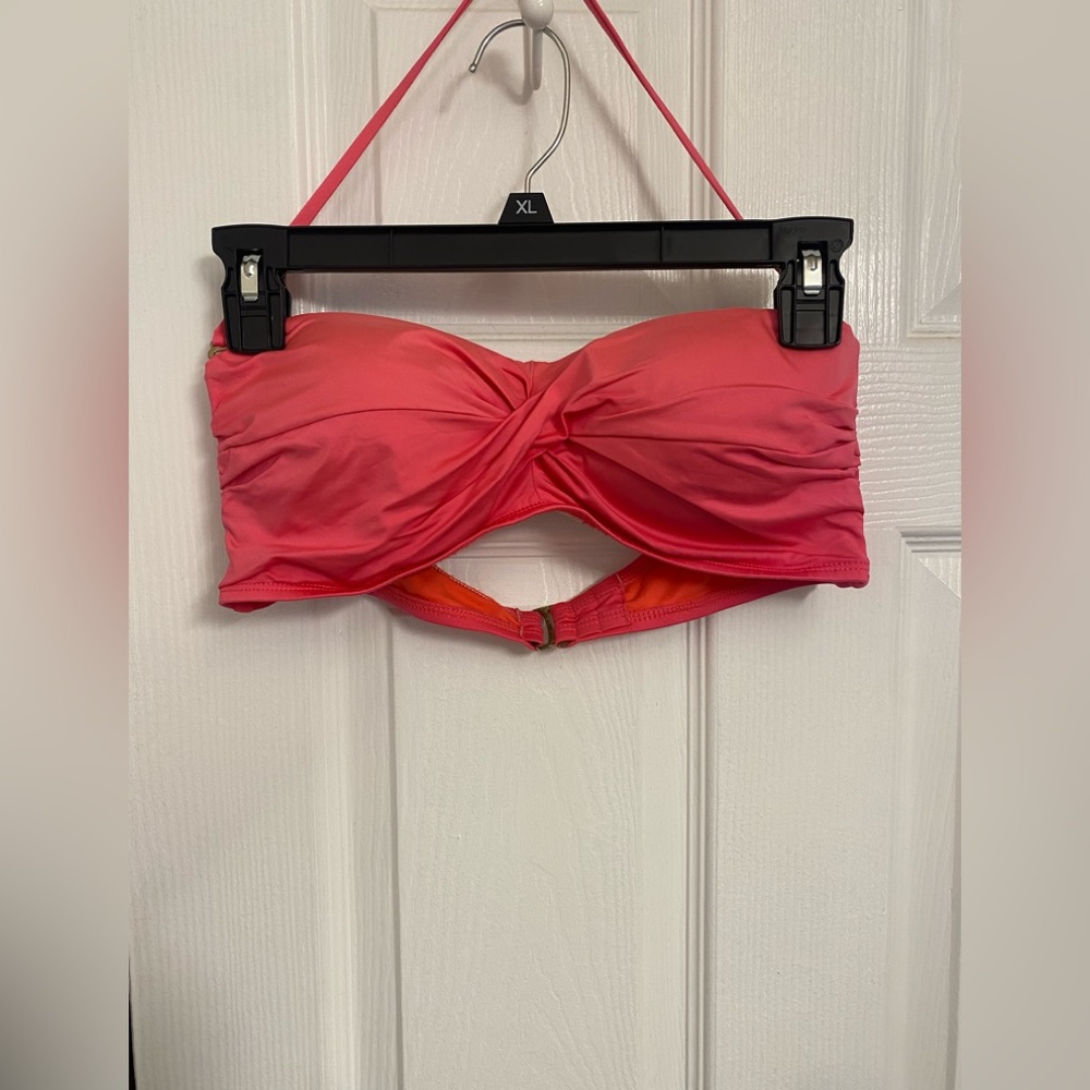 Mossimo bandeau top Size L pink